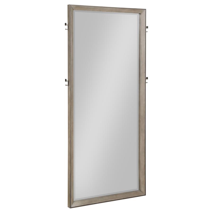 Coaster Durango 80-inch Standing Floor Mirror Washed Oak 223280