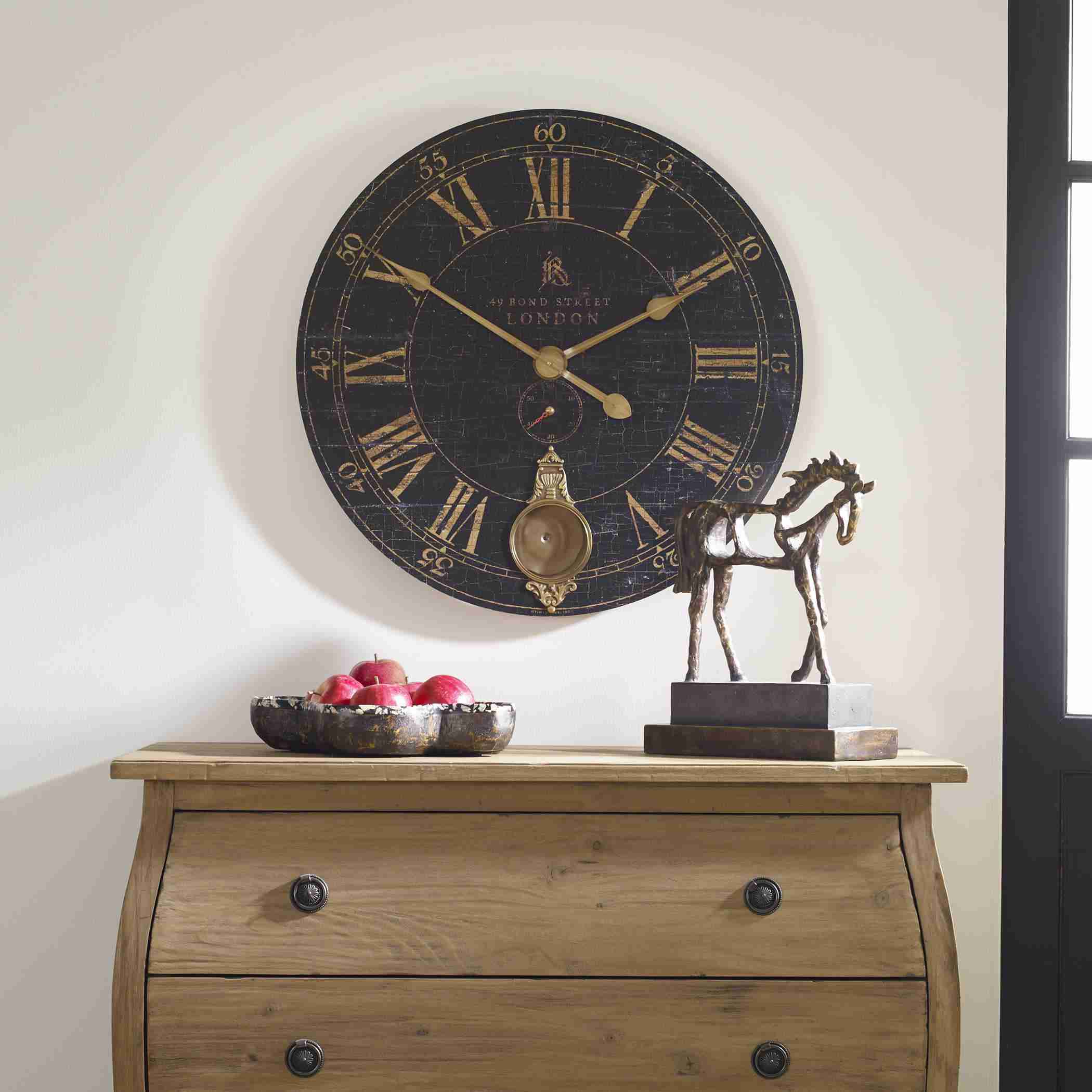 Bond Street 30" Wall Clock Thumbnail