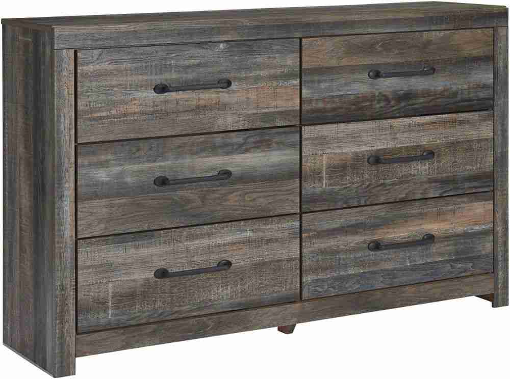 Ashley Furniture Drystan Six Drawer Dresser in Multi
